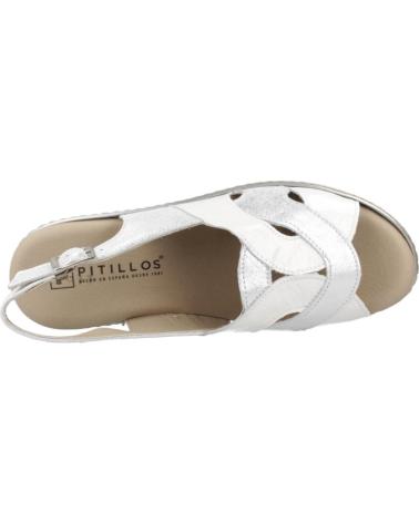 Sandalen PITILLOS  für Damen SANDALIAS MUJER MODELO 10310P COLOR PLATA  GLCL