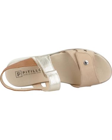 Sandali per Donna PITILLOS SANDALIAS MUJER MODELO 20113P COLOR MARRON TAUPE