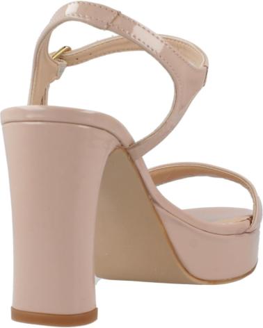 Sandali per Donna UNISA SANDALIA VESTIR DE CHAROL CON TACON Y PLATAFORMA DUSTY NUDE