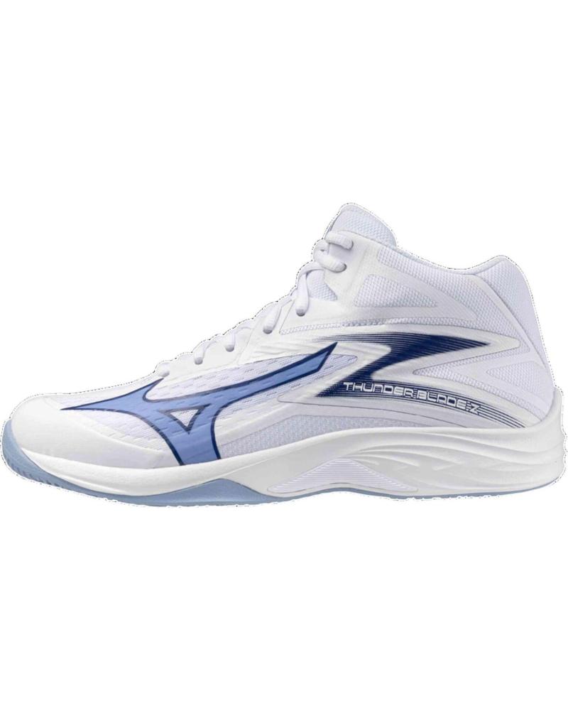 Man Zapatillas deporte MIZUNO ZAPATILLAS THUNDER BLADE Z MID PARA HOMBRE EN COLOR BLANCO Man Zapatillas deporte MIZUNO ZAPATILLAS THUNDER BLADE Z MID PARA HOMBRE EN COLOR BLANCO