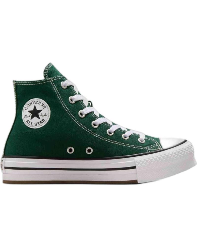 Sportivo CONVERSE  per Donna e Bambina e Bambino ZAPATILLAS CHUCK TAYLOR ALL STAR EVA LIFT PARA NINOS UNISEX  VERDE