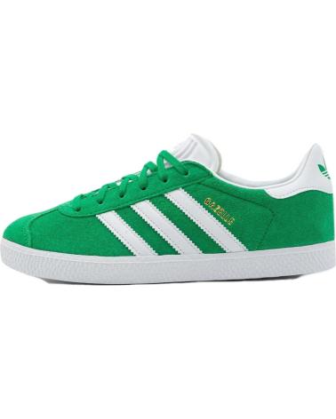 Deportivas de Niña y Niño ADIDAS ZAPATILLAS GAZELLE PARA NINOS UNISEX EN COLOR VERDE