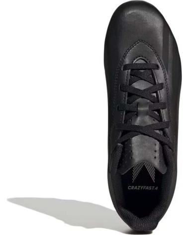 ADIDAS X CRAZYFAST 4 FXG KIDS' FOOTBALL BOOTS BLACK NEGRO