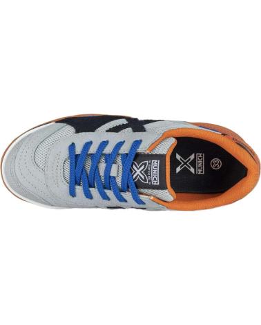 Sportif MUNICH  pour Fille et Garçon ZAPATILLA GRESCA KID 313 1500315  GRIS