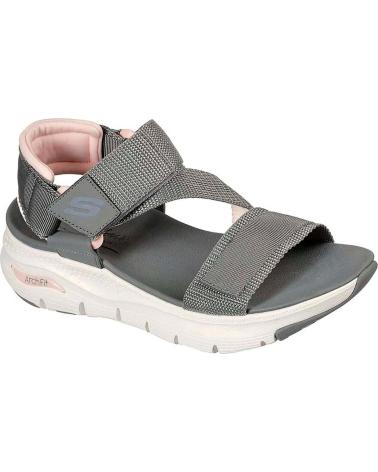 Woman Sandals SKECHERS SANDALIAS ARCH FIT POP RETRO PARA MUJER EN COLOR  GRIS