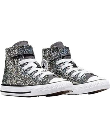 Deportivas CONVERSE  de Niña ZAPATILLAS CHUCK TAYLOR ALL STAR GLITTER EASY-ON PARA NINOS  PLATEADO