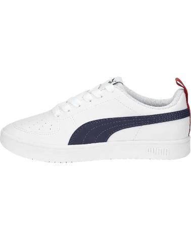 Esportes  PUMA  de Mulher e Menino 384311 RICKIE JR  09 WHITE PEACOAT