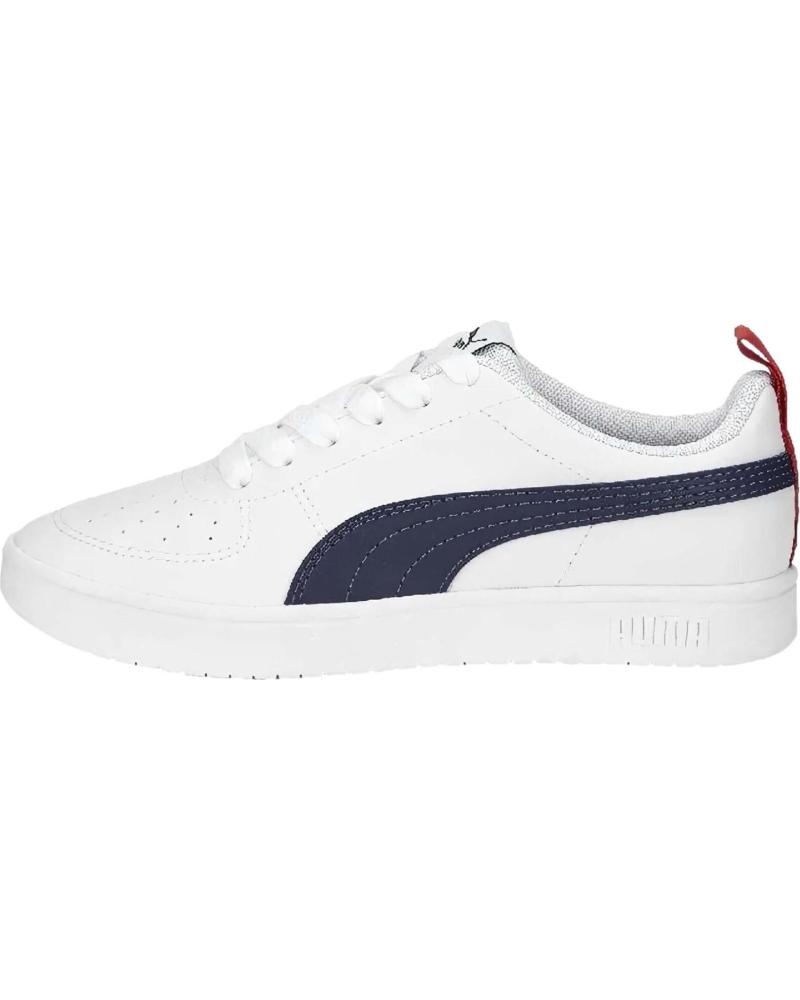 Esportes  PUMA  de Mulher e Menino 384311 RICKIE JR  09 WHITE PEACOAT