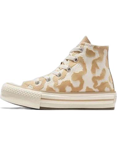 Sneaker CONVERSE  für Mädchen ZAPATILLAS CHUCK TAYLOR ALL STAR EVA LIFT PARA NINOS UNISEX  BEIGE