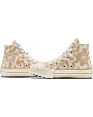 Sneaker CONVERSE  für Mädchen ZAPATILLAS CHUCK TAYLOR ALL STAR EVA LIFT PARA NINOS UNISEX  BEIGE