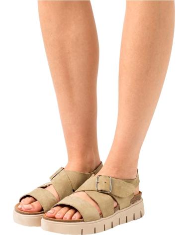 Sandales MTNG  pour Femme SANDALIAS MUSTANG SERRAJE PARA MUJER EN COLOR  BEIGE