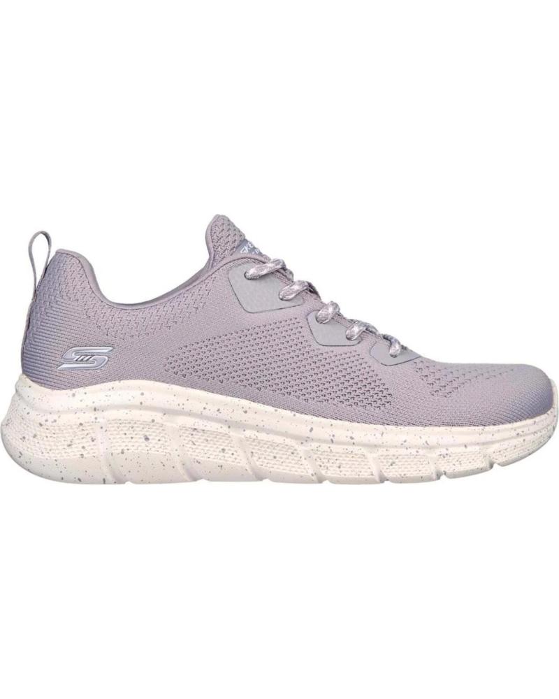Sapatilhas de Mulher SKECHERS BOBS B FLEX-EPIC EDGE LAVANDA GRIS