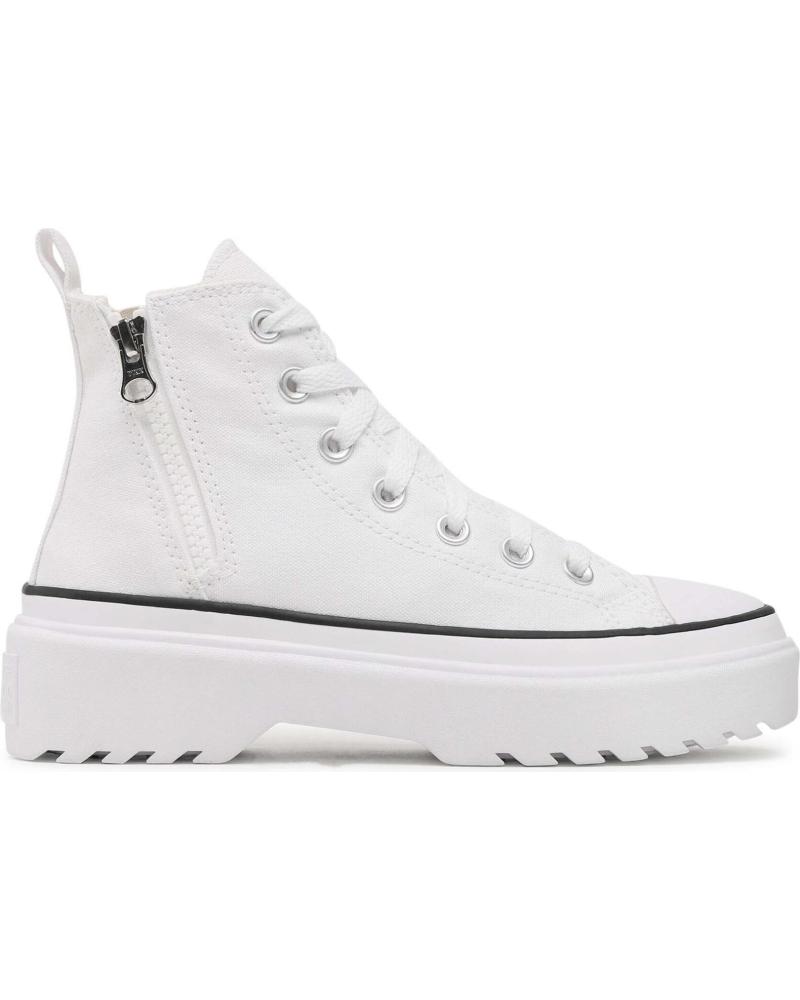 Sneaker CONVERSE  für Damen und Mädchen und Junge ZAPATILLAS CHUCK TAYLOR ALL STAR LUGGED LIFT PARA NINOS UNIS  BLANCO