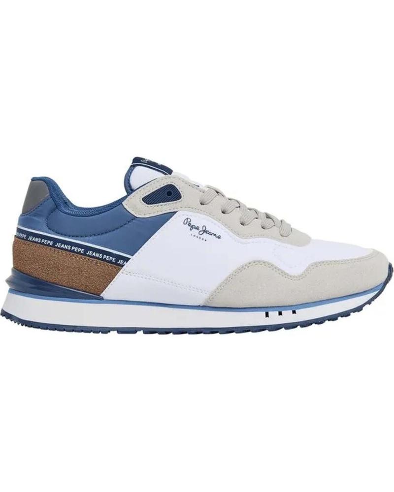 Zapatillas deporte PEPE JEANS  de Hombre ZAPATILLA LONDON SEAL PMS40001  BLANCO
