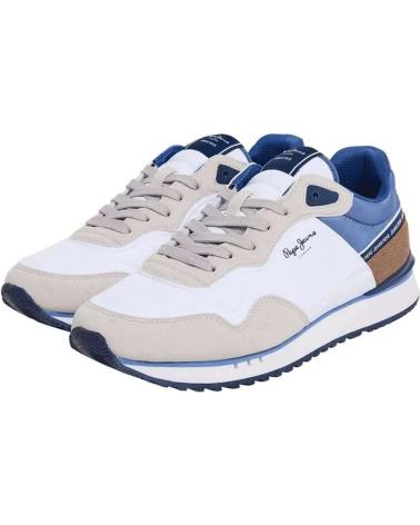 Zapatillas deporte PEPE JEANS  de Hombre ZAPATILLA LONDON SEAL PMS40001  BLANCO