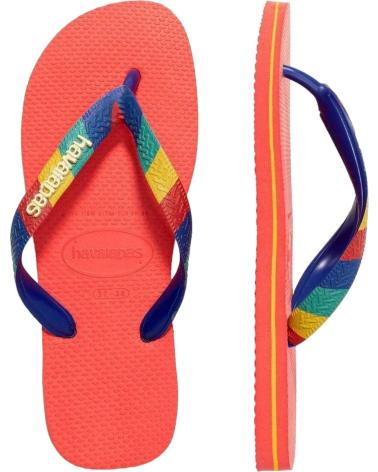 Sandali HAVAIANAS  per Donna SANDALIAS TOP VERANO PARA MUJER EN COLOR  ROJO