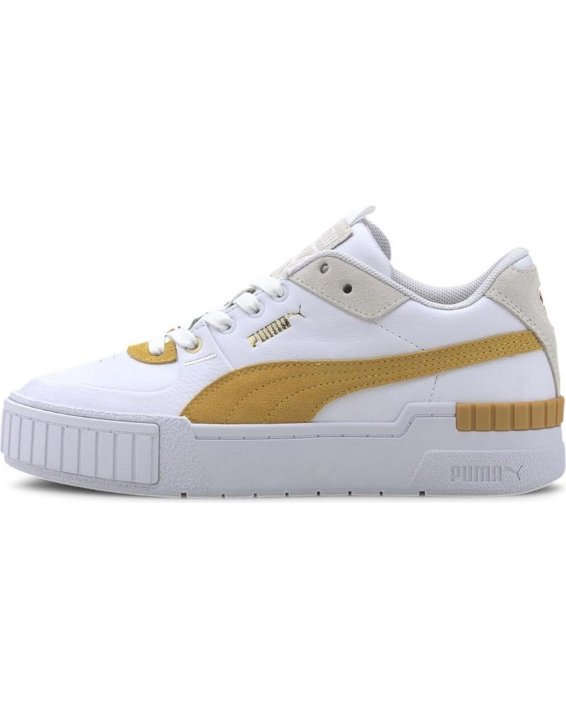 Zapatillas deporte PUMA  de Mujer ZAPATILLAS CALI SPORT HERITAGE GOLDEN ROD PARA MUJER EN COLO  BLANCO