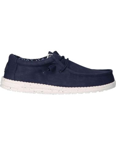 Scarpe HEY DUDE  per Uomo MOCASINES WALLY CANVAS PARA HOMBRE EN COLOR  AZUL