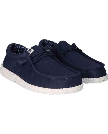 Schuhe HEY DUDE  für Herren MOCASINES WALLY CANVAS PARA HOMBRE EN COLOR  AZUL