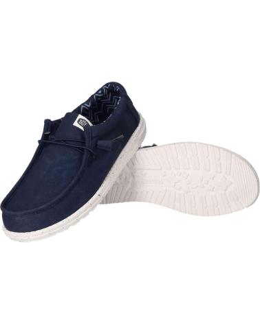 Schuhe HEY DUDE  für Herren MOCASINES WALLY CANVAS PARA HOMBRE EN COLOR  AZUL
