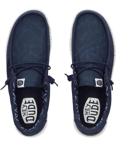 Schuhe HEY DUDE  für Herren MOCASINES WALLY CANVAS PARA HOMBRE EN COLOR  AZUL