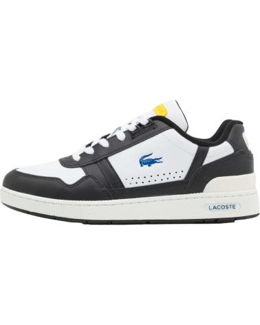 Zapatillas deporte de Hombre LACOSTE 745SMA0076147 T-CLIP 123 6 SMA WHT-BLK