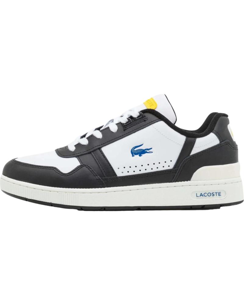 Zapatillas deporte de Hombre LACOSTE 745SMA0076147 T-CLIP 123 6 SMA WHT-BLK