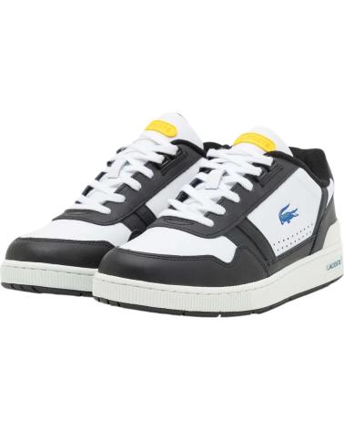 Zapatillas deporte de Hombre LACOSTE 745SMA0076147 T-CLIP 123 6 SMA WHT-BLK