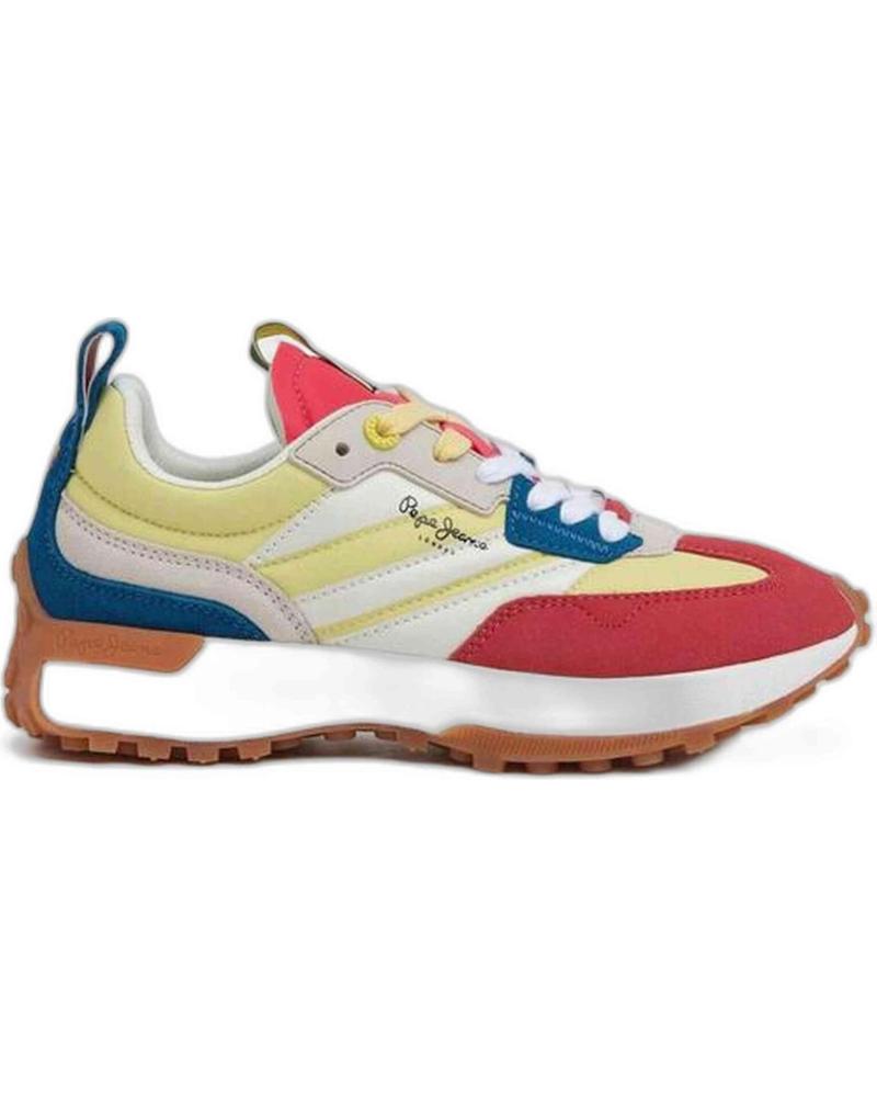 Scarpe sport PEPE JEANS  per Donna SNEAKERS LUCKY PRINT  AMARILLO