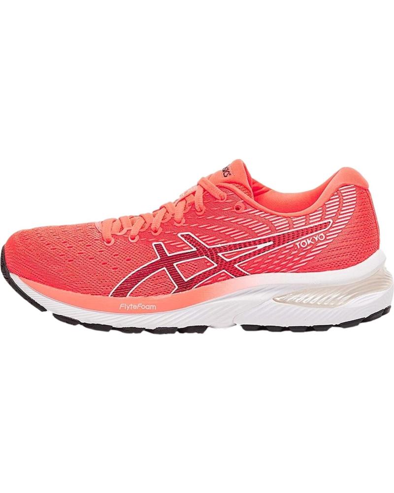Zapatillas deporte ASICS  de Mujer ZAPATILLAS GEL-CUMULUS 22 TOKYO PARA MUJER EN COLOR  ROJO