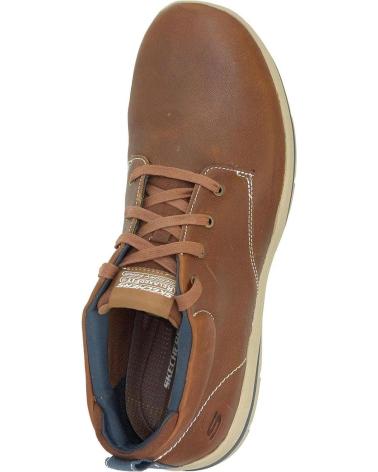 Schuhe für Herren SKECHERS BOTAS HARPER-MELDEN BROWN