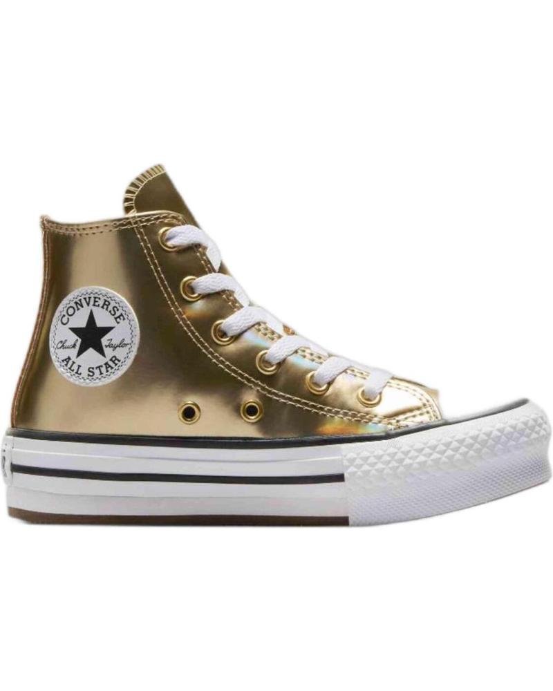 Sportivo CONVERSE  per Bambina e Bambino CALZADO MARCA MODELO CHUCK TAYLOR ALL STAR EVA LIFT PARA KID  DORADO