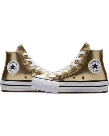 Sportivo CONVERSE  per Bambina e Bambino CALZADO MARCA MODELO CHUCK TAYLOR ALL STAR EVA LIFT PARA KID  DORADO