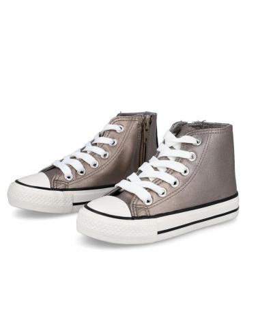 Sportif pour Fille BUBBLE BOBBLE BUBBLE KIDS A3454-S ZAPATILLAS ALTAS PI PLOMO