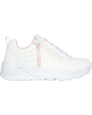 Sportivo SKECHERS  per Donna e Bambina ZAPATILLAS UNO LITE-EASY ZIP 310387L-WHT BLANCO  WHITE