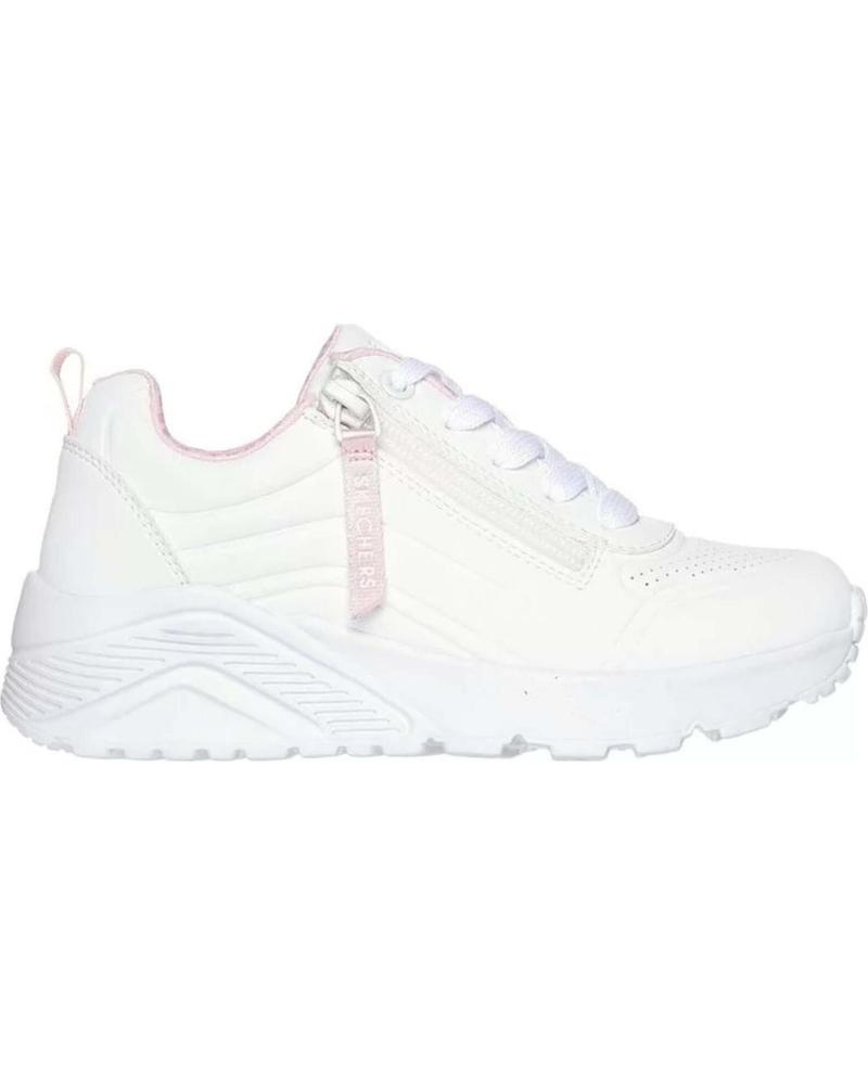 Sportivo SKECHERS  per Donna e Bambina ZAPATILLAS UNO LITE-EASY ZIP 310387L-WHT BLANCO  WHITE