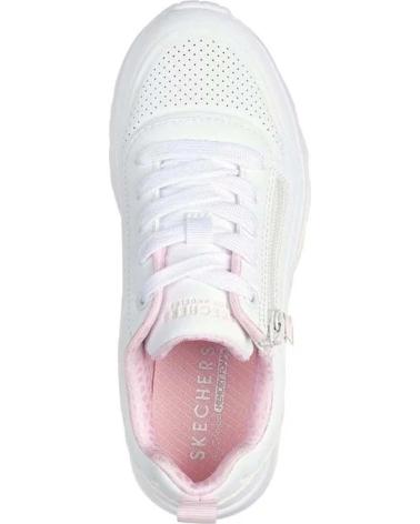 Sportivo SKECHERS  per Donna e Bambina ZAPATILLAS UNO LITE-EASY ZIP 310387L-WHT BLANCO  WHITE