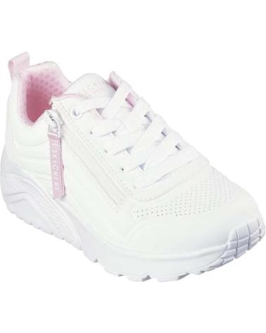 Sportivo SKECHERS  per Donna e Bambina ZAPATILLAS UNO LITE-EASY ZIP 310387L-WHT BLANCO  WHITE