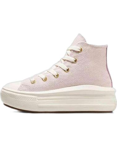 TÊNIS CONVERSE CHUCK TAYLOR ALL STAR MOVE ROSA UNISSEX PARA CRIANÇAS ROSA