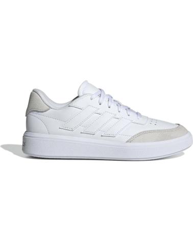 Deportivas de Niña y Niño ADIDAS ZAPATILLAS COURTBLOCK PARA NINOS UNISEX EN COLOR BLANCO