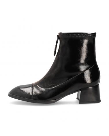 Botines De Mujer HISPANITAS BOTIN PUNTA REDONDA  NEGRO