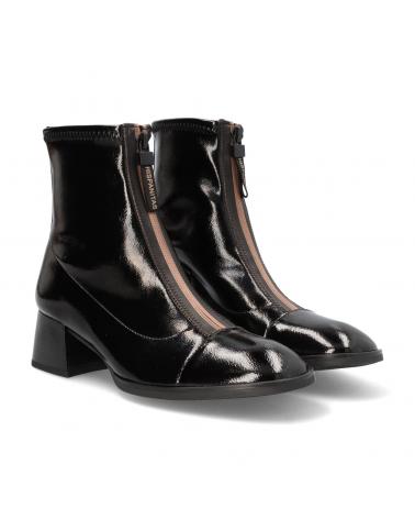 Botines De Mujer HISPANITAS BOTIN PUNTA REDONDA  NEGRO