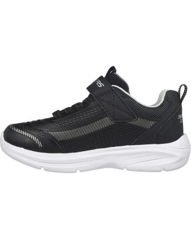 Sportif SKECHERS  pour Fille et Garçon CALZADO MARCA MODELO HYPER-BLI  NEGRO