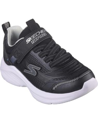Sportif SKECHERS  pour Fille et Garçon CALZADO MARCA MODELO HYPER-BLI  NEGRO