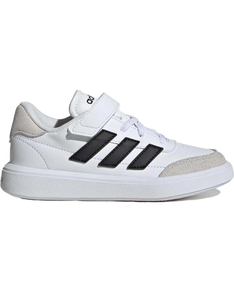 BASKETS CASUAL ADIDAS COURTBLOCK ID6506 BLANC POUR ENFANT BLANCO