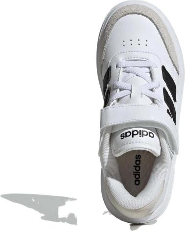 BASKETS CASUAL ADIDAS COURTBLOCK ID6506 BLANC POUR ENFANT BLANCO