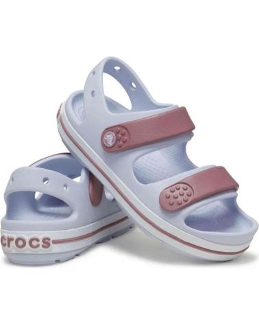 girl Sandals CROCS SANDALIAS CROCBAND CRUISER PARA NINAS EN COLOR  MORADO