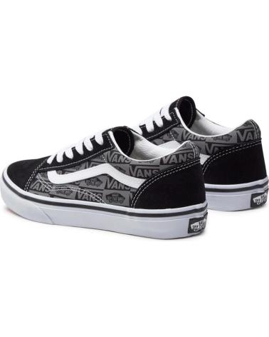 Woman and girl Trainers VANS OFF THE WALL ZAPATILLA VANS JN OLD SKOOL LOGO VN0A5EE6N421 NEGRO