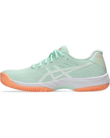 Deportivas ASICS  de Mujer ZAPATILLAS GEL-GAME 9 PADEL  GREEN