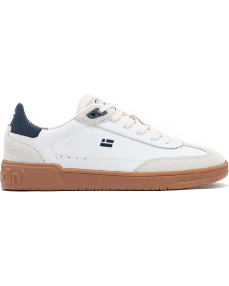 Scarpe sport D. FRANKLIN  per Uomo DEPORTIVO SNEAKERS CORDONES DR FRANKLIN  WHITE